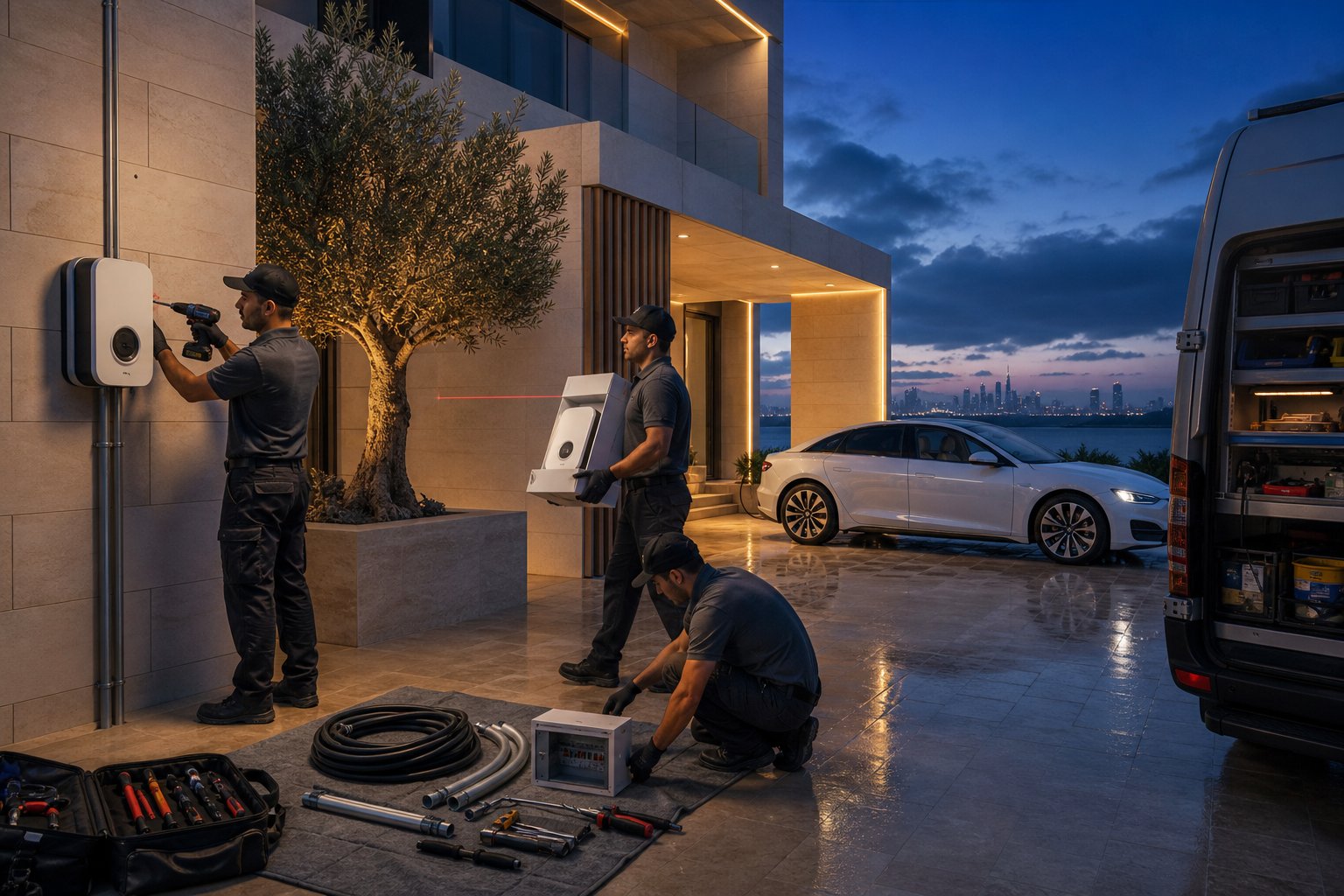 EV Charger Relocation & Upgrade